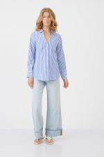 חולצה מכופתרת OVERSIZE