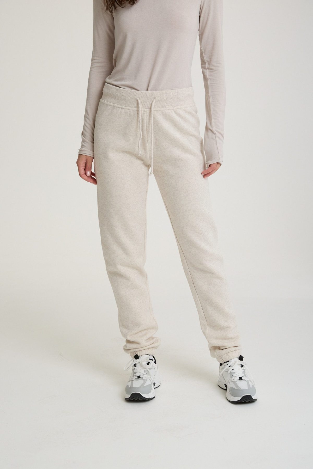 ⁦מכנס פוטר מלאנז' בייסיק⁩ – תמונה ⁦2⁩