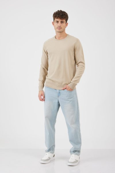 סריג צווארון עגול