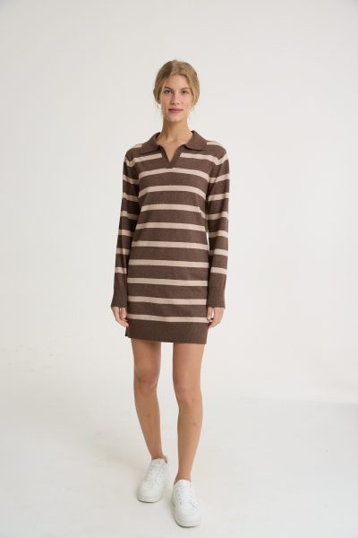 שמלת סריג פולו