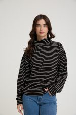 ⁦טופ צווארון פסים⁩ – תמונה ⁦4⁩