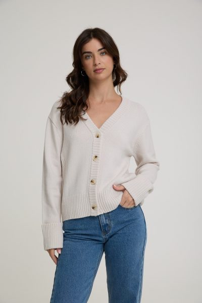 קרדיגן סריג כפתורים