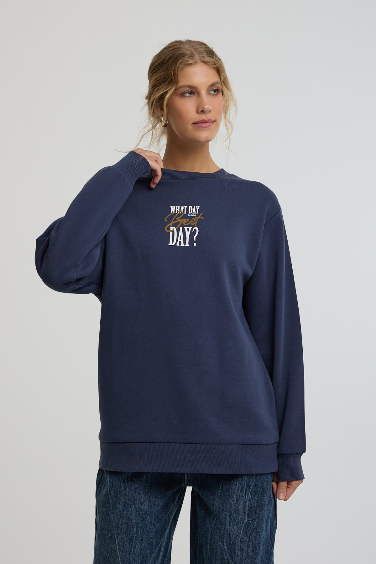 ⁦טופ פוטר Oversize⁩ – תמונה ⁦3⁩