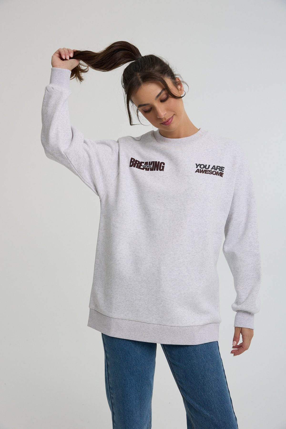 ⁦טופ פוטר Oversize⁩ – תמונה ⁦7⁩