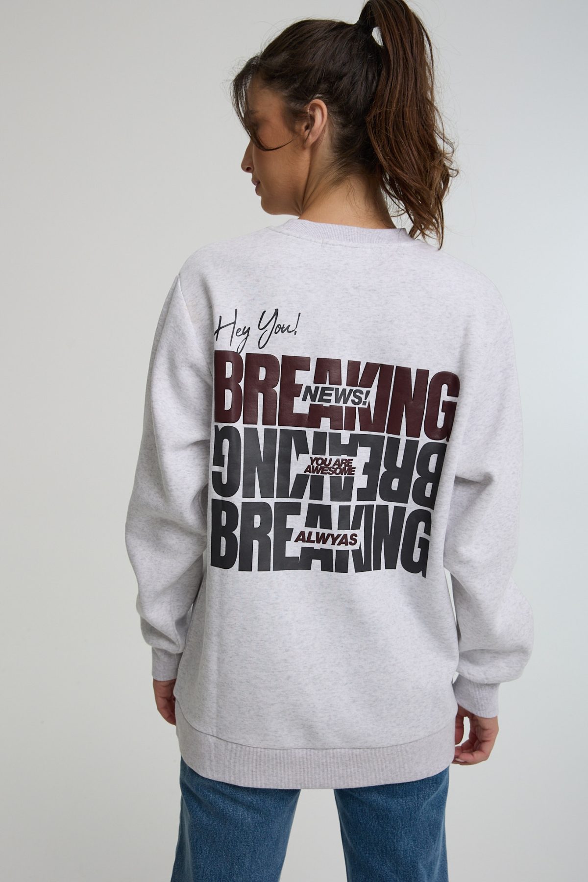 ⁦טופ פוטר Oversize⁩ – תמונה ⁦8⁩