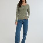 חולצה ארוכה שטופה