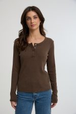 ⁦חולצה ארוכה שטופה⁩ – תמונה ⁦4⁩