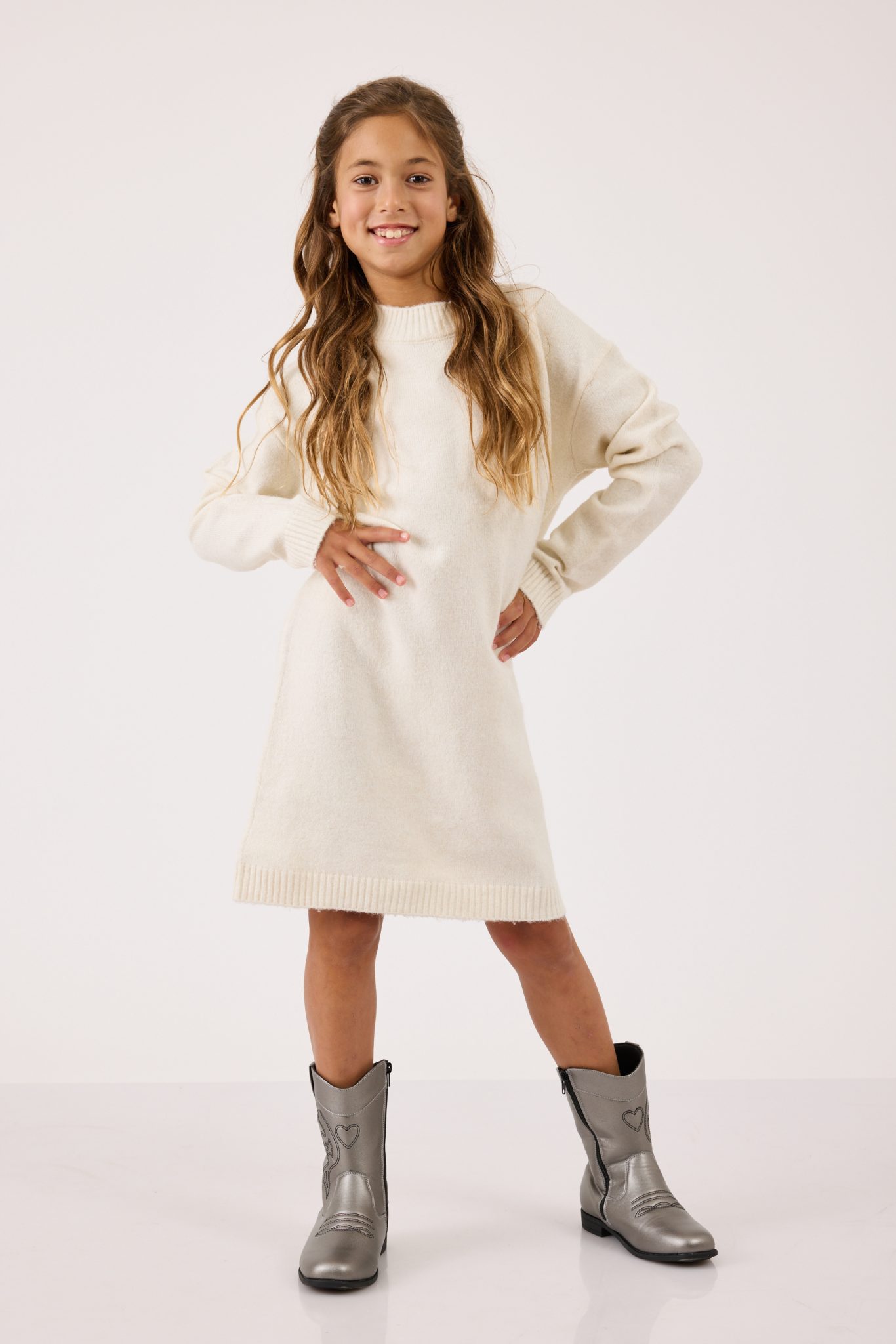 שמלת סריג שמלת סריג