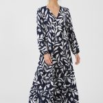 שמלה ארוגה מקסי