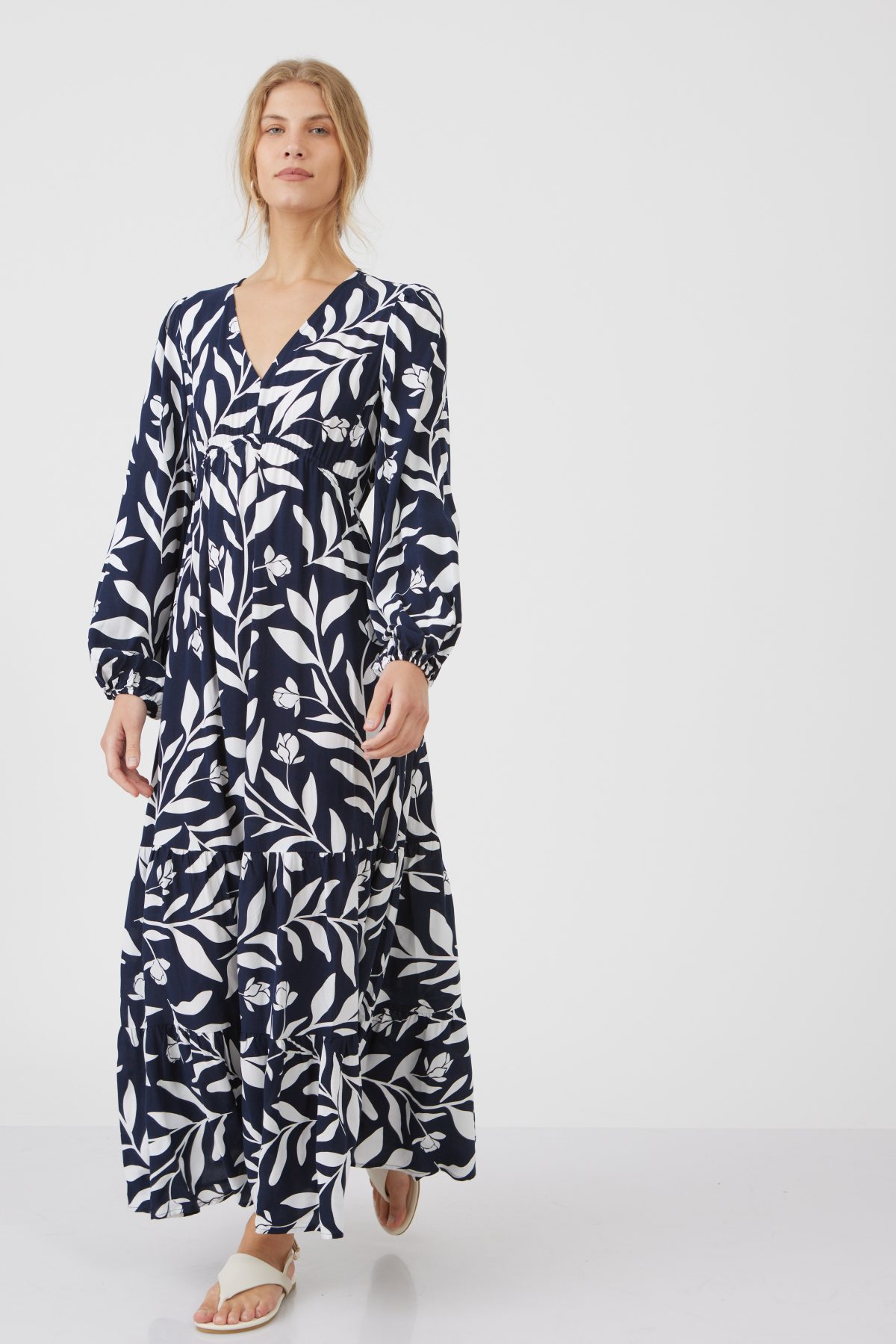 ⁦שמלה ארוגה מקסי⁩ – תמונה ⁦2⁩