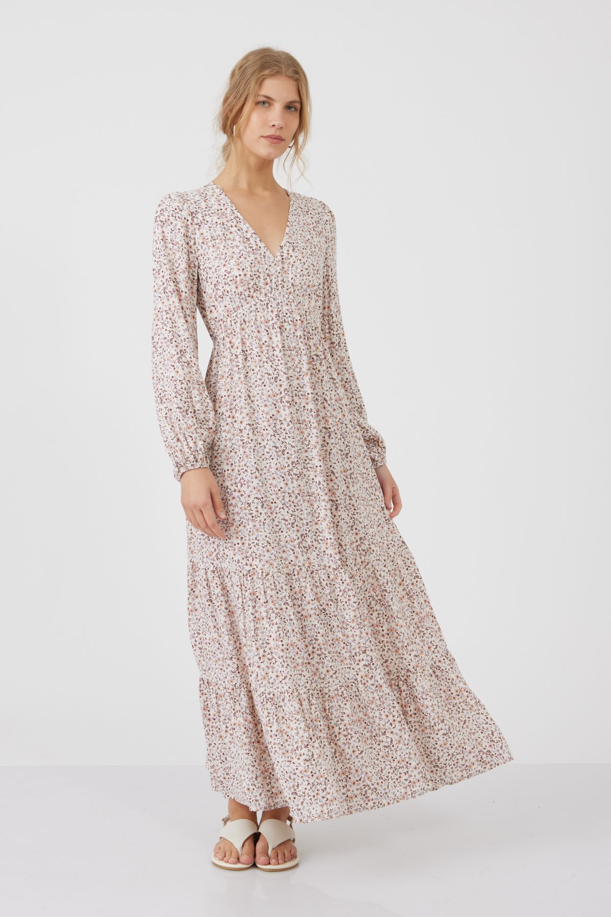 ⁦שמלה ארוגה מקסי⁩ – תמונה ⁦5⁩