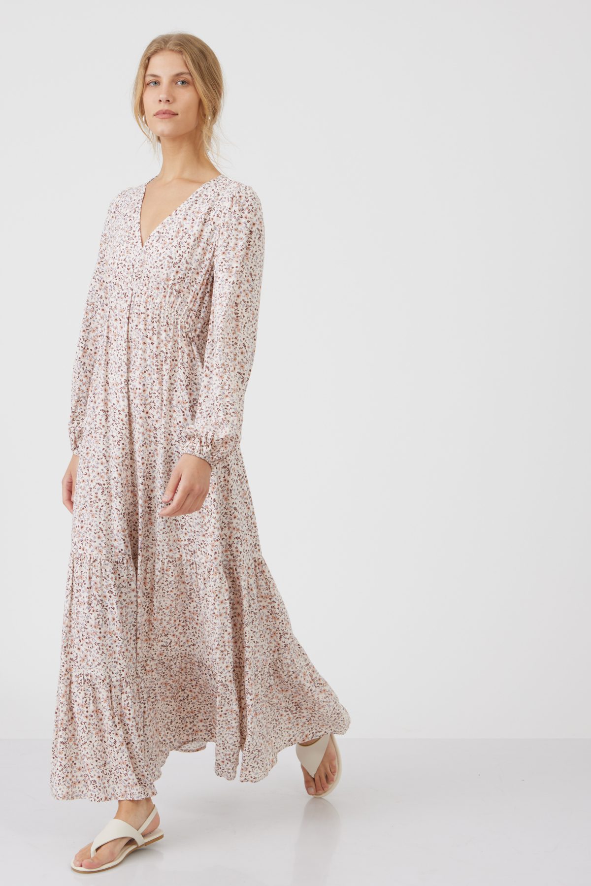 ⁦שמלה ארוגה מקסי⁩ – תמונה ⁦6⁩