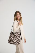 ⁦תיק קנבס גדול נשים⁩ – תמונה ⁦2⁩