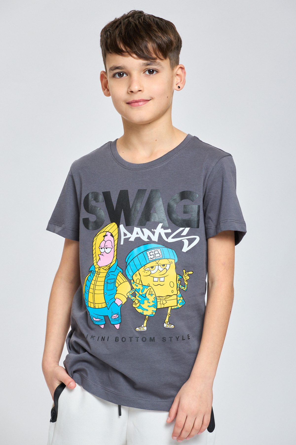 ⁦ח. עם הדפס בובספוג⁩ – תמונה ⁦2⁩