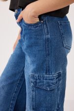 ⁦ג'ינס קרגו רחב⁩ – תמונה ⁦4⁩