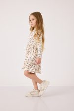 ⁦שמלה ארוגה שרוול ארוך⁩ – תמונה ⁦2⁩