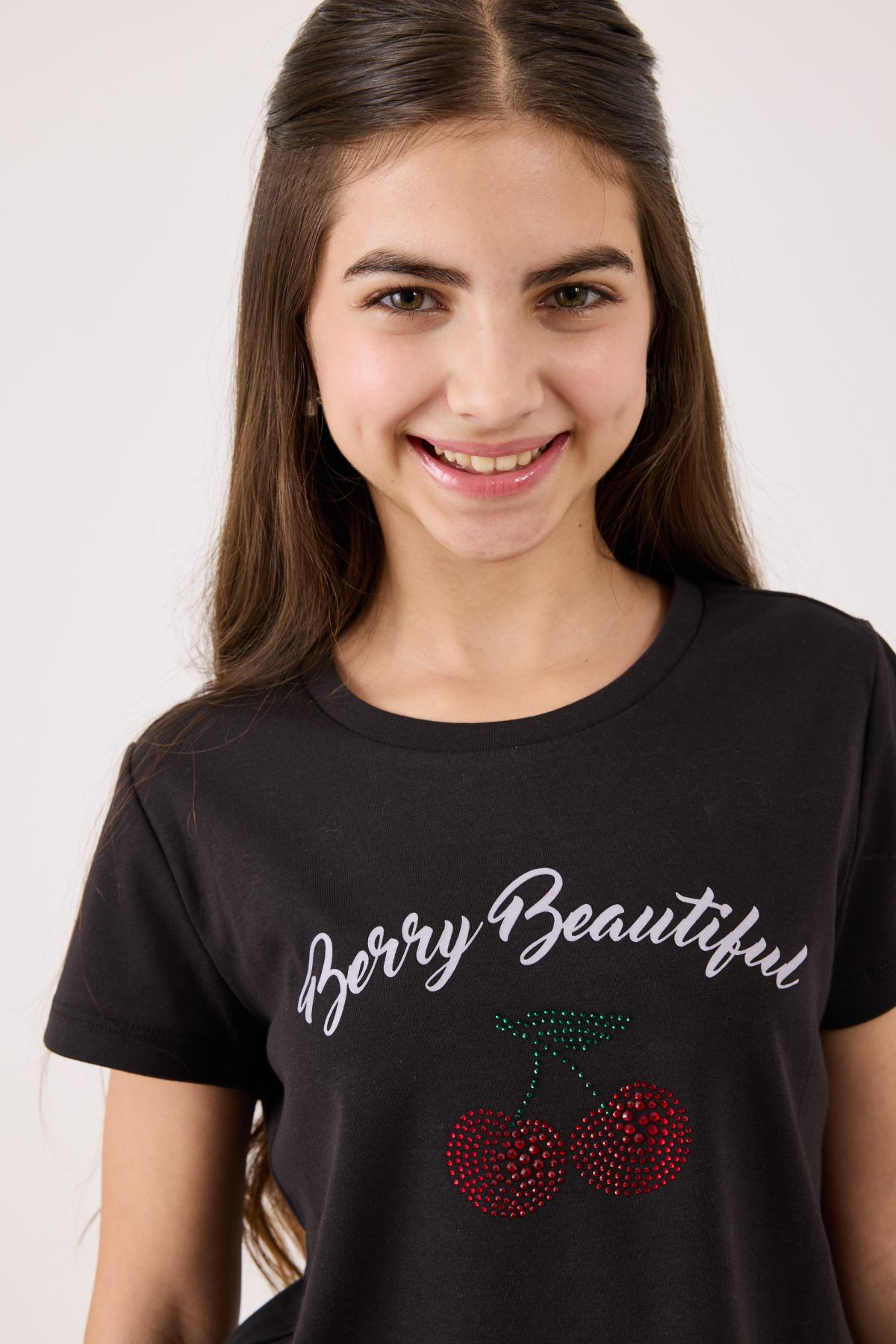 ⁦חולצה עם הדפס בנות⁩ – תמונה ⁦3⁩