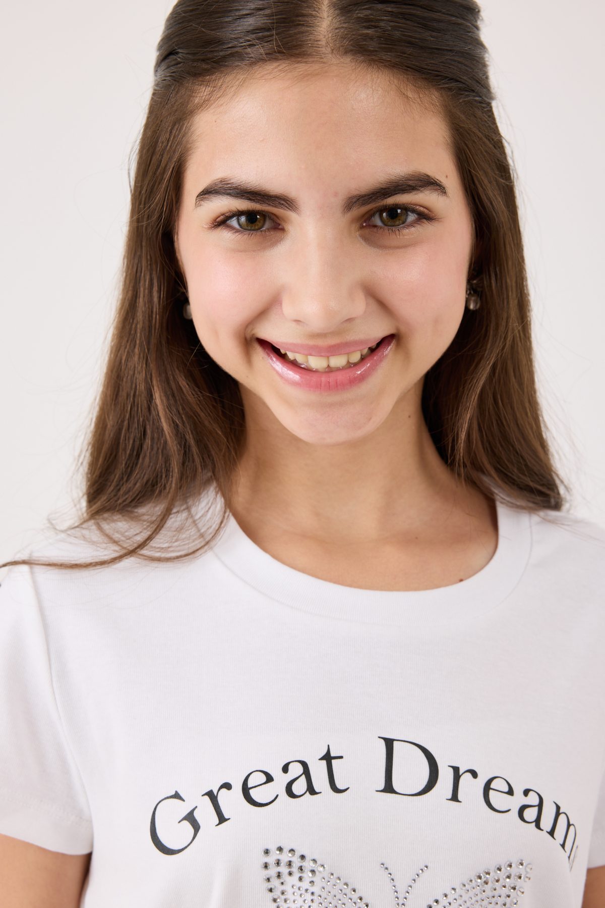 ⁦חולצה עם הדפס בנות⁩ – תמונה ⁦5⁩