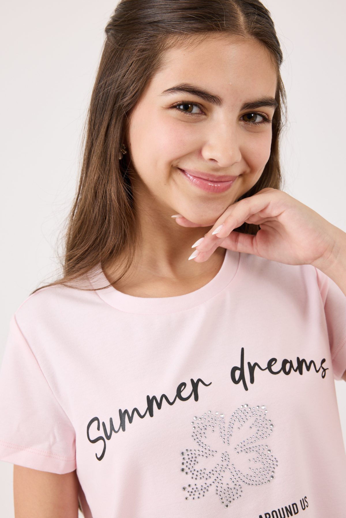 ⁦חולצה עם הדפס בנות⁩ – תמונה ⁦7⁩