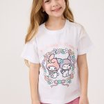 חולצה מודפסת הלו קיטי