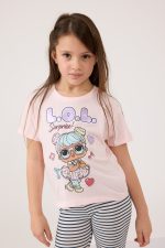 חולצה עם הדפס LOL