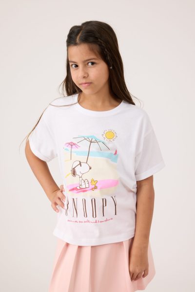 חולצה עם הדפס סנופי