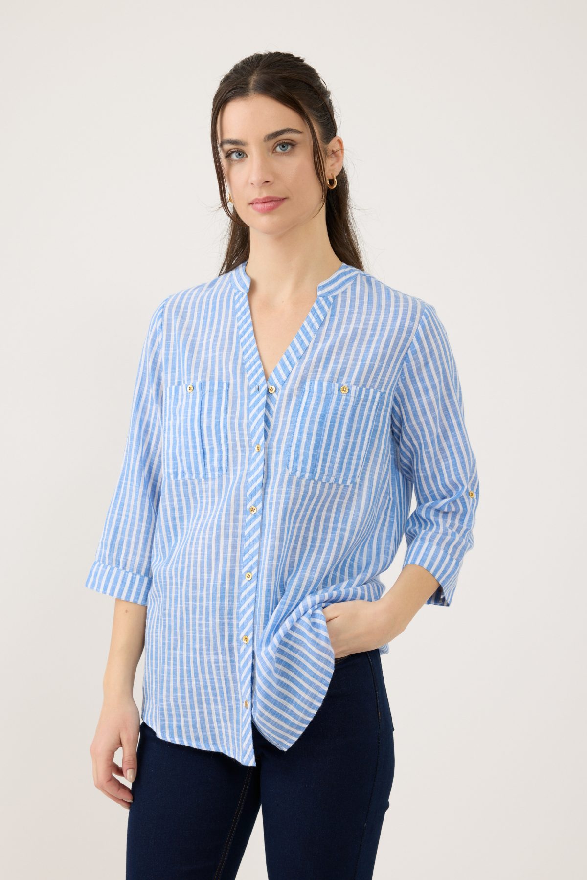 ⁦ח. מכופתרת ג'ינס⁩ – תמונה ⁦6⁩