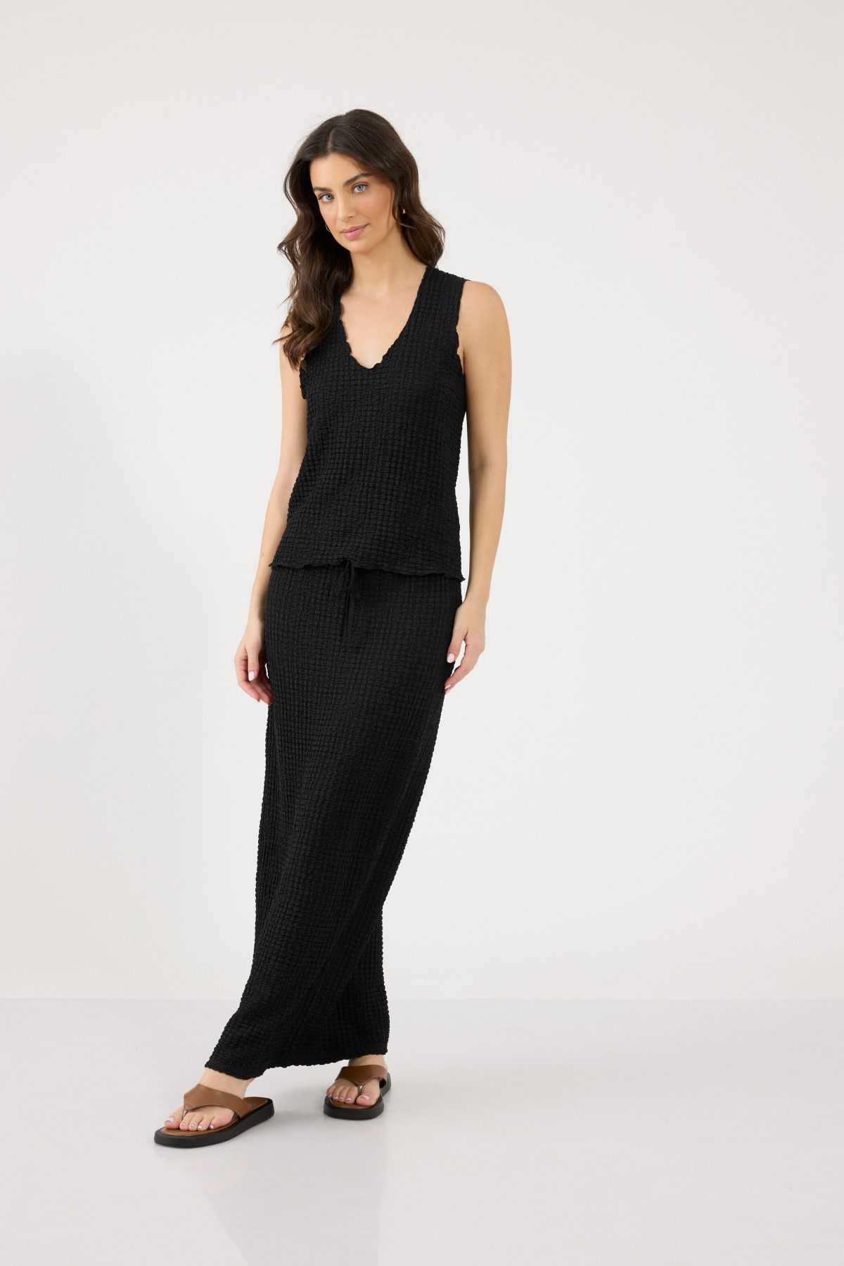 ⁦גופייה טקסטורה סרוגה⁩ – תמונה ⁦3⁩