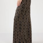 מכנס מודפס סרוג