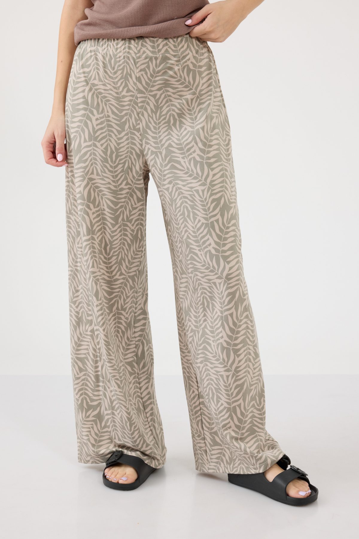 ⁦מכנס מודפס סרוג⁩ – תמונה ⁦2⁩