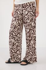 ⁦מכנס מודפס סרוג⁩ – תמונה ⁦2⁩