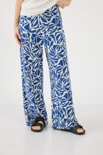 מכנס מודפס סרוג