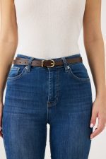 נשיםPU חגורת