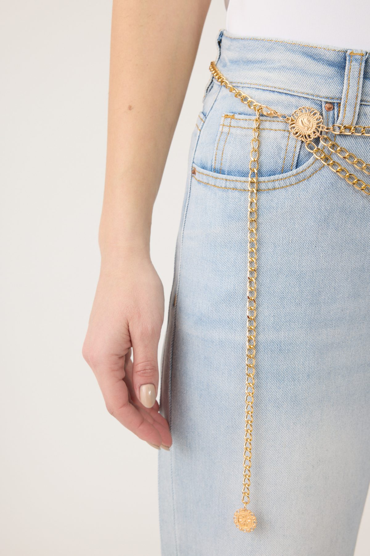 ⁦חגורת מתכת נשים⁩ – תמונה ⁦2⁩