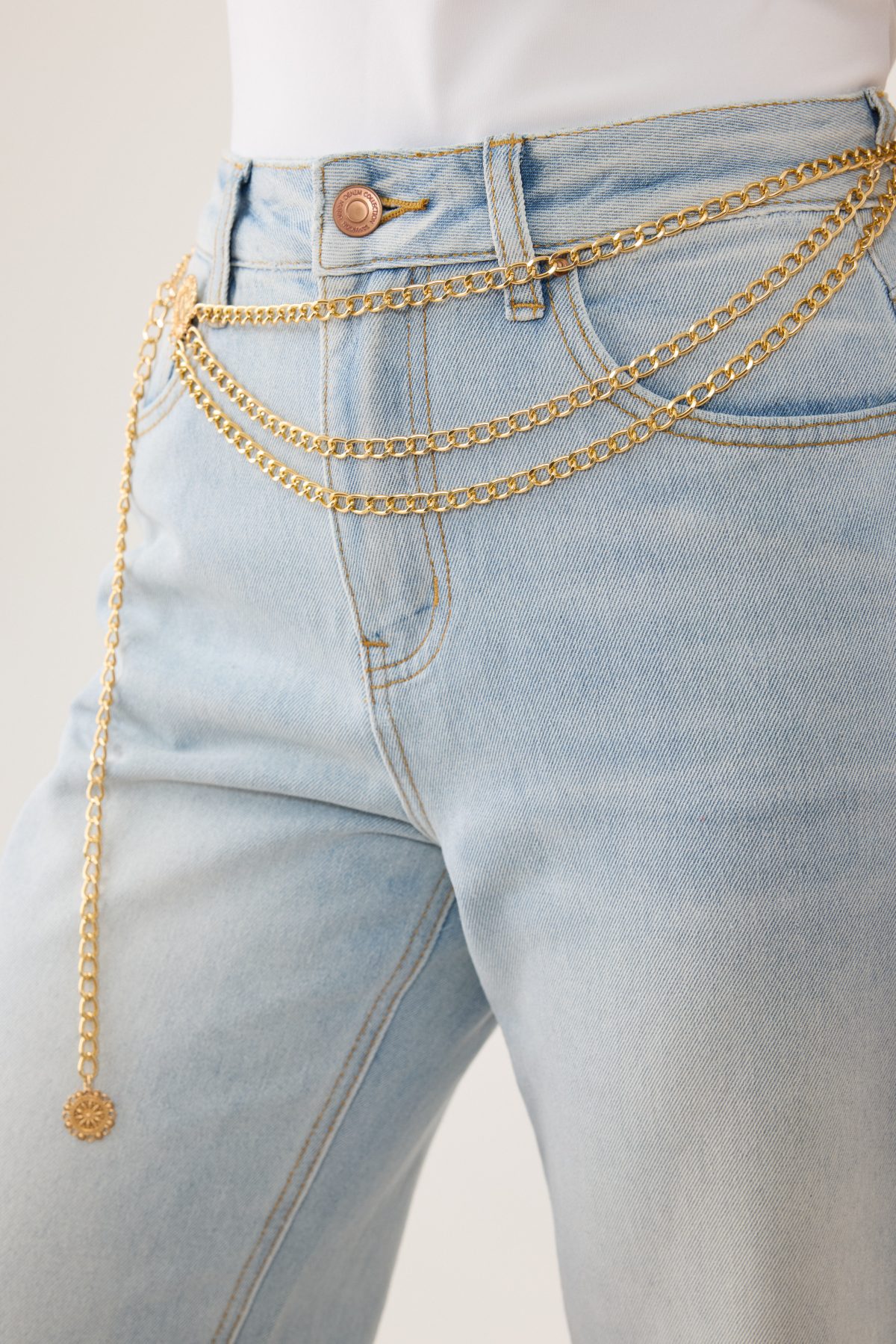 ⁦חגורת מתכת נשים⁩ – תמונה ⁦3⁩