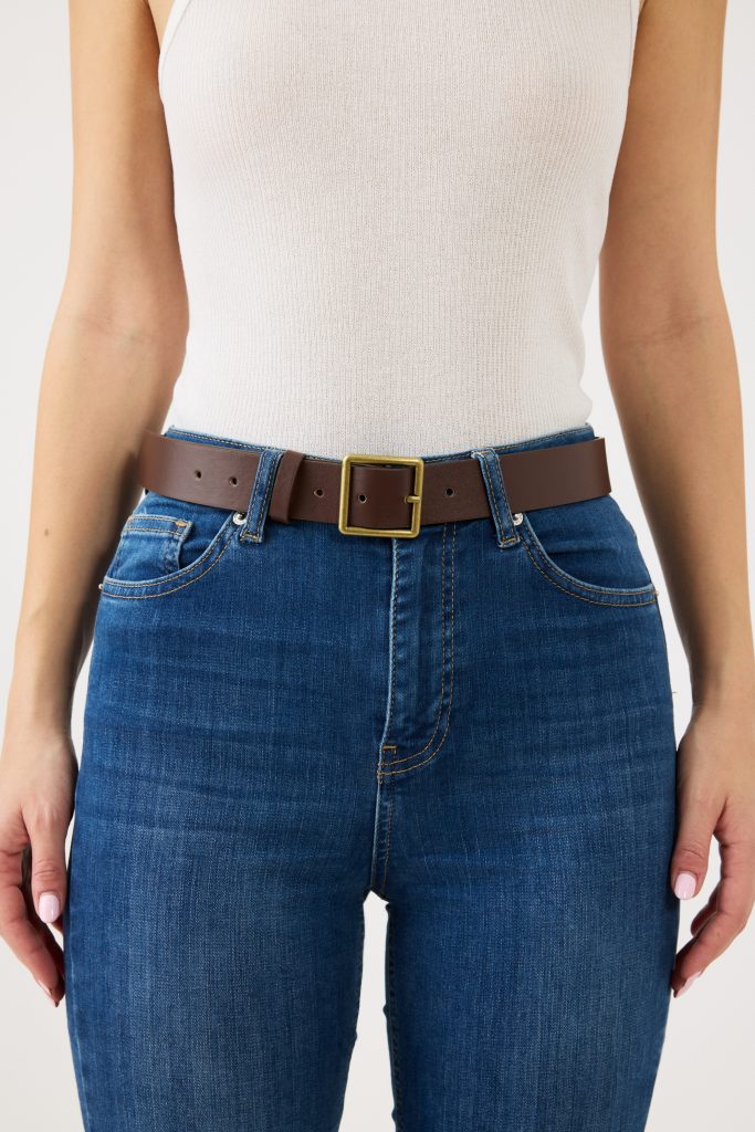 נשיםPU חגורת