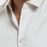 ח. מכופתרת פופלין שרוול ארוך