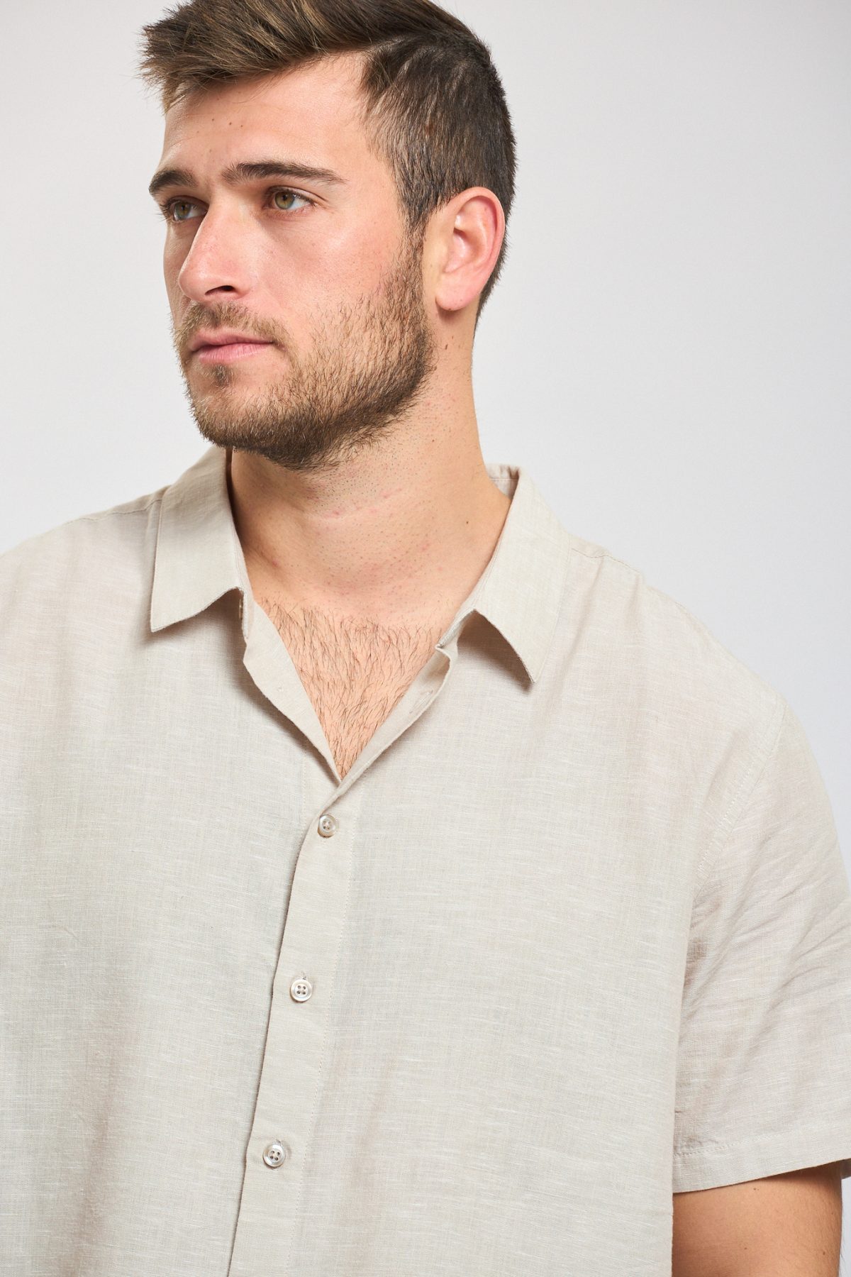 ⁦ח. מכופתרת שרוול קצר⁩ – תמונה ⁦3⁩