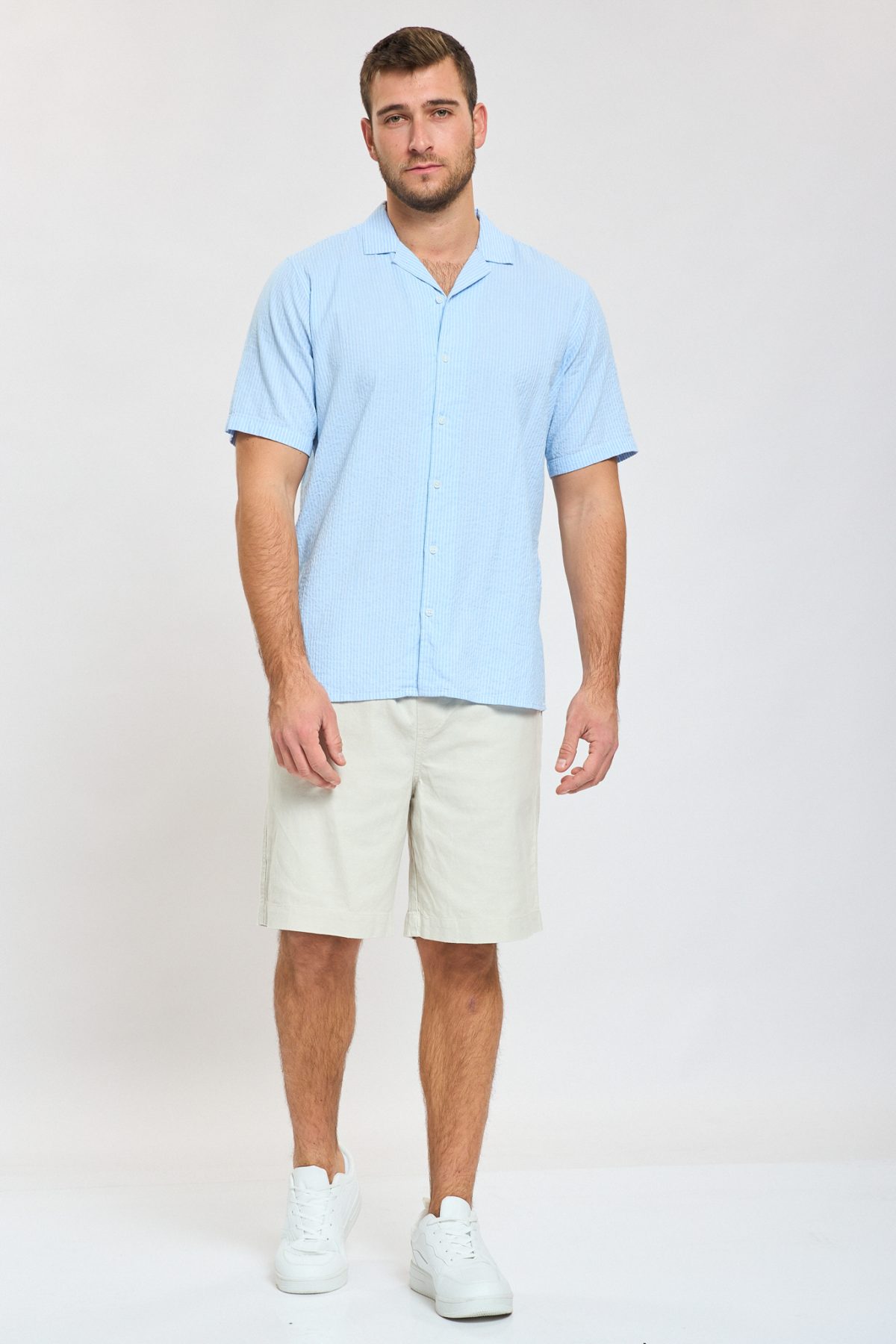 ⁦ח. מכופתרת טקסטורה פסים⁩ – תמונה ⁦3⁩