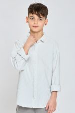 ח. מכופתרת ארוגה שרוול ארוך