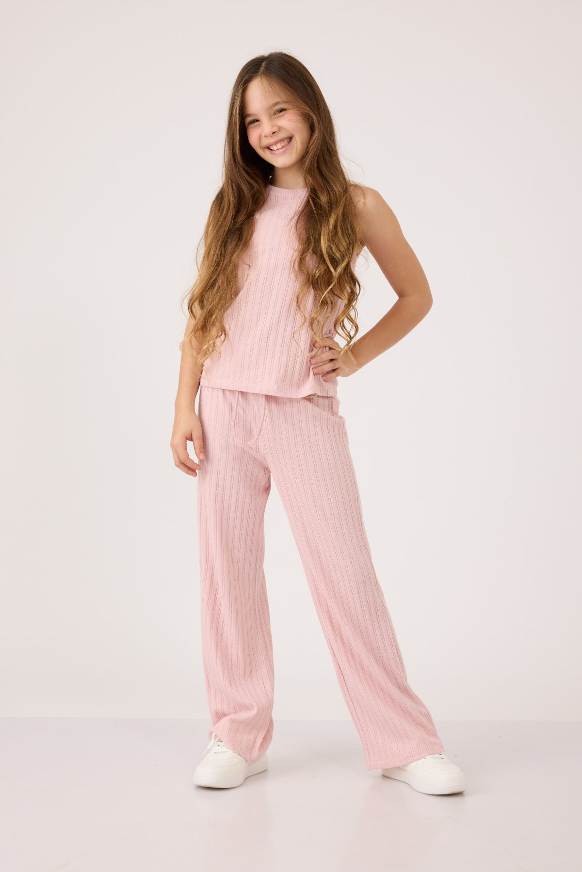 ⁦מכנס רחב - חלק מסט⁩ – תמונה ⁦3⁩