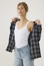 גופיית ריב עם תחרה