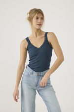 ⁦גופיית ריב עם תחרה⁩ – תמונה ⁦4⁩