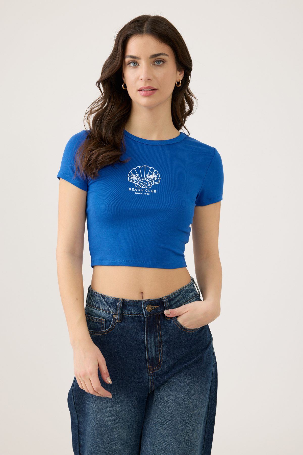 ⁦טופ קרופ מודפס⁩ – תמונה ⁦3⁩