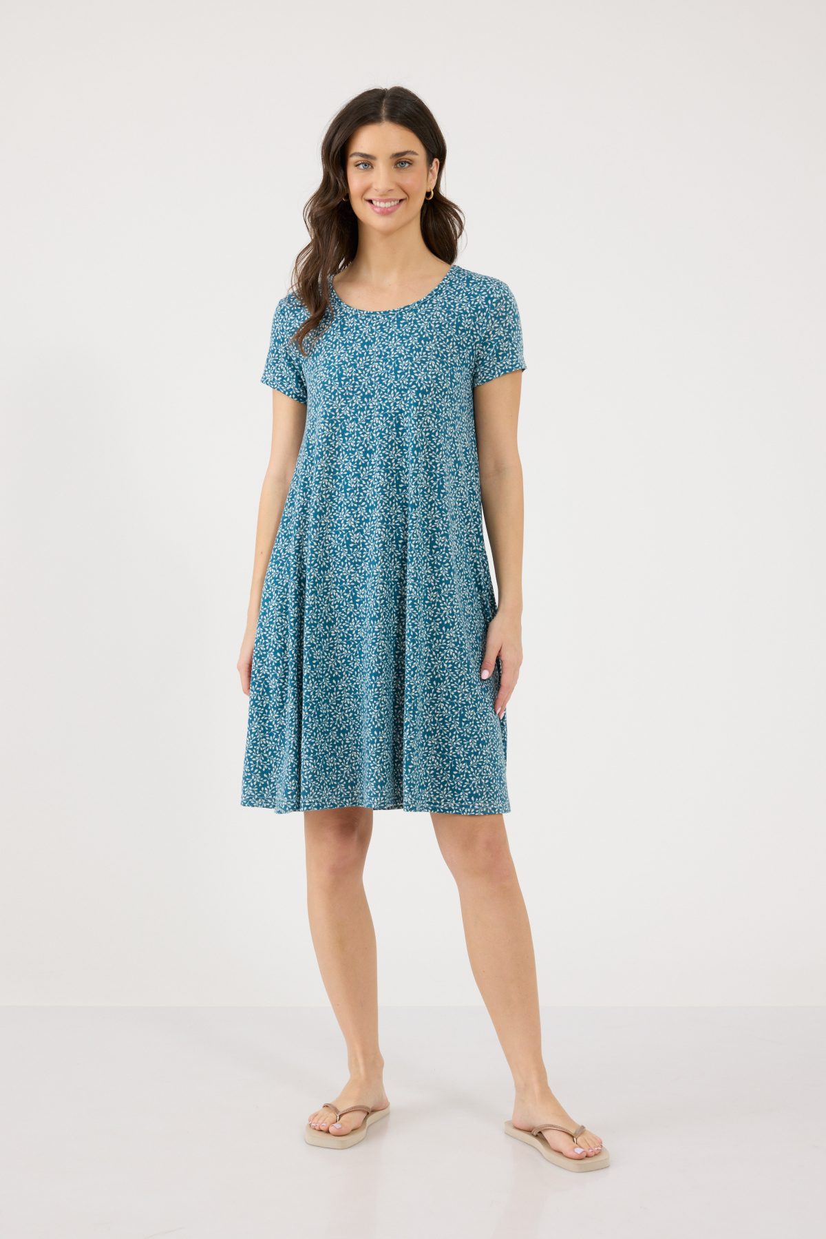 ⁦שמלה מודפסת⁩ – תמונה ⁦3⁩