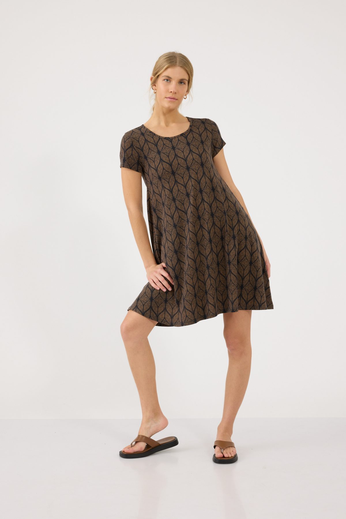 ⁦שמלה מודפסת⁩ – תמונה ⁦3⁩