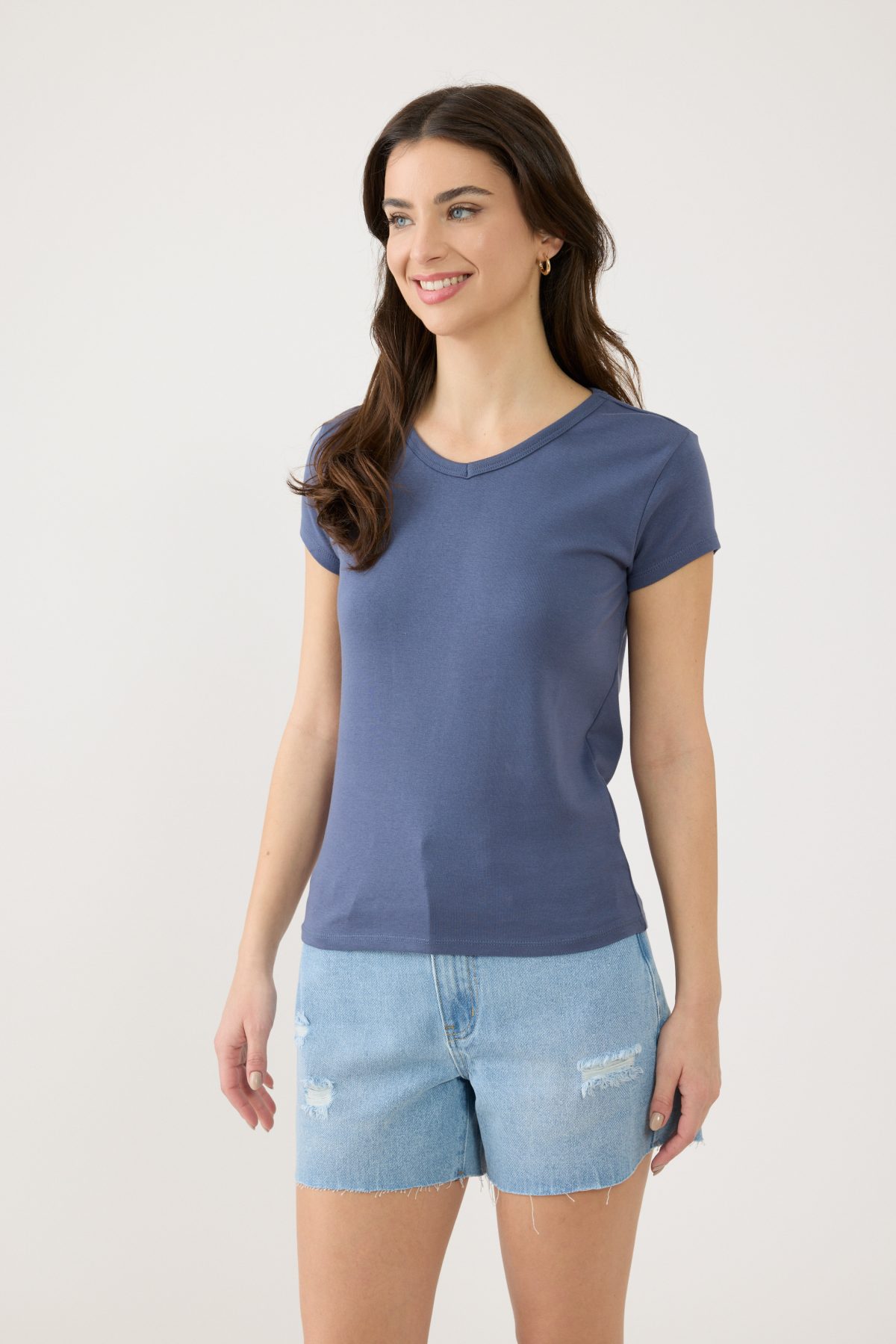 ⁦MOM שורט ג'ינס⁩ – תמונה ⁦2⁩