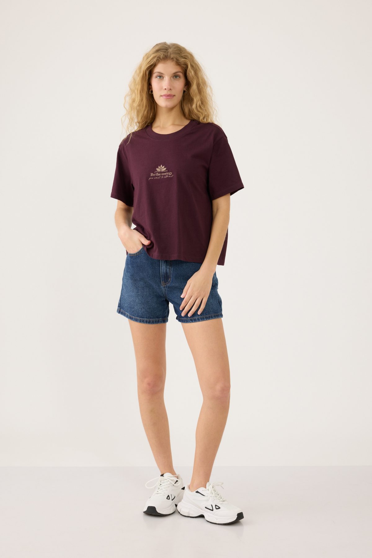 ⁦MOM שורט ג'ינס⁩ – תמונה ⁦5⁩