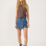 מכנס חצאית ג'ינס