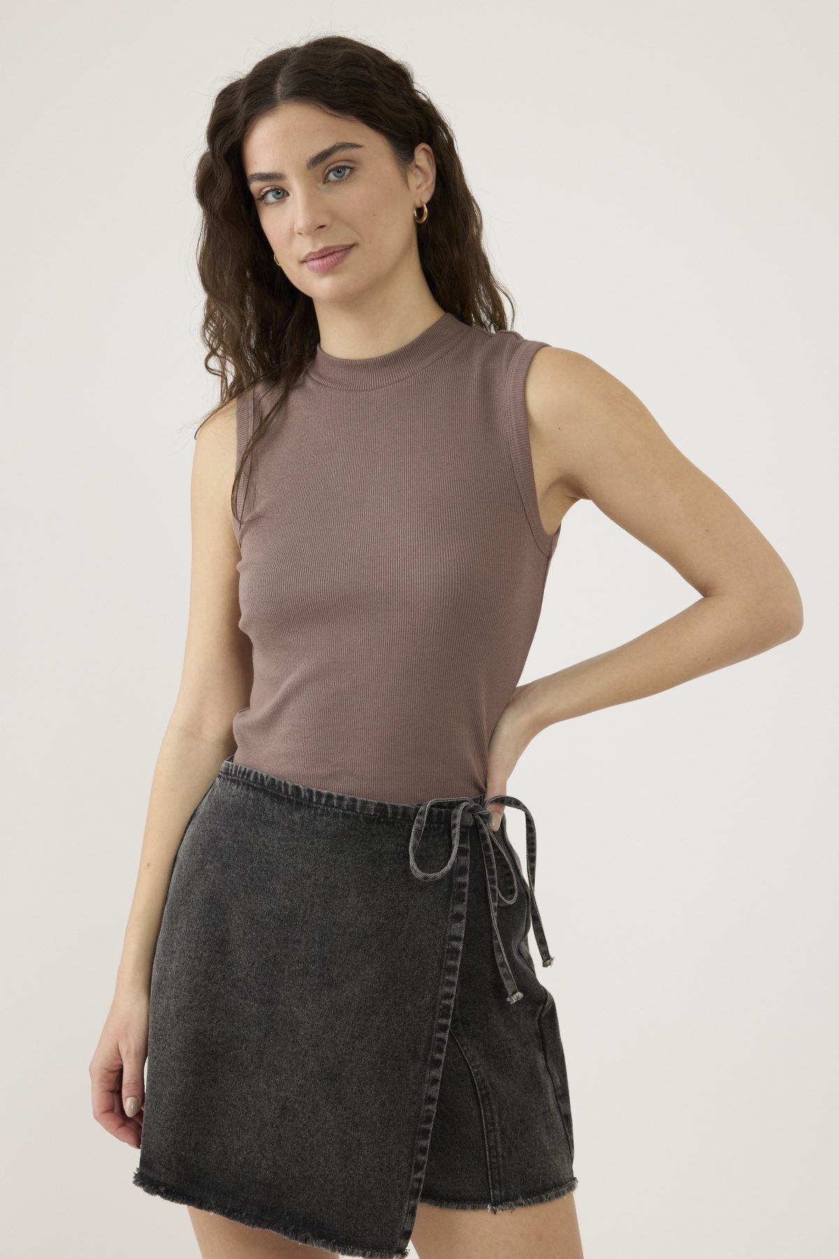 ⁦מכנס חצאית ג'ינס⁩ – תמונה ⁦8⁩